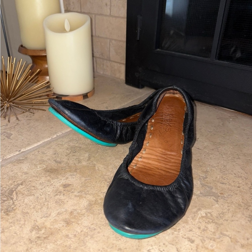 Tieks Classic Matte Black Flats
